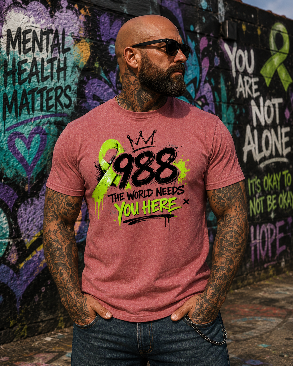 988 Suicide Awareness T-Shirt
