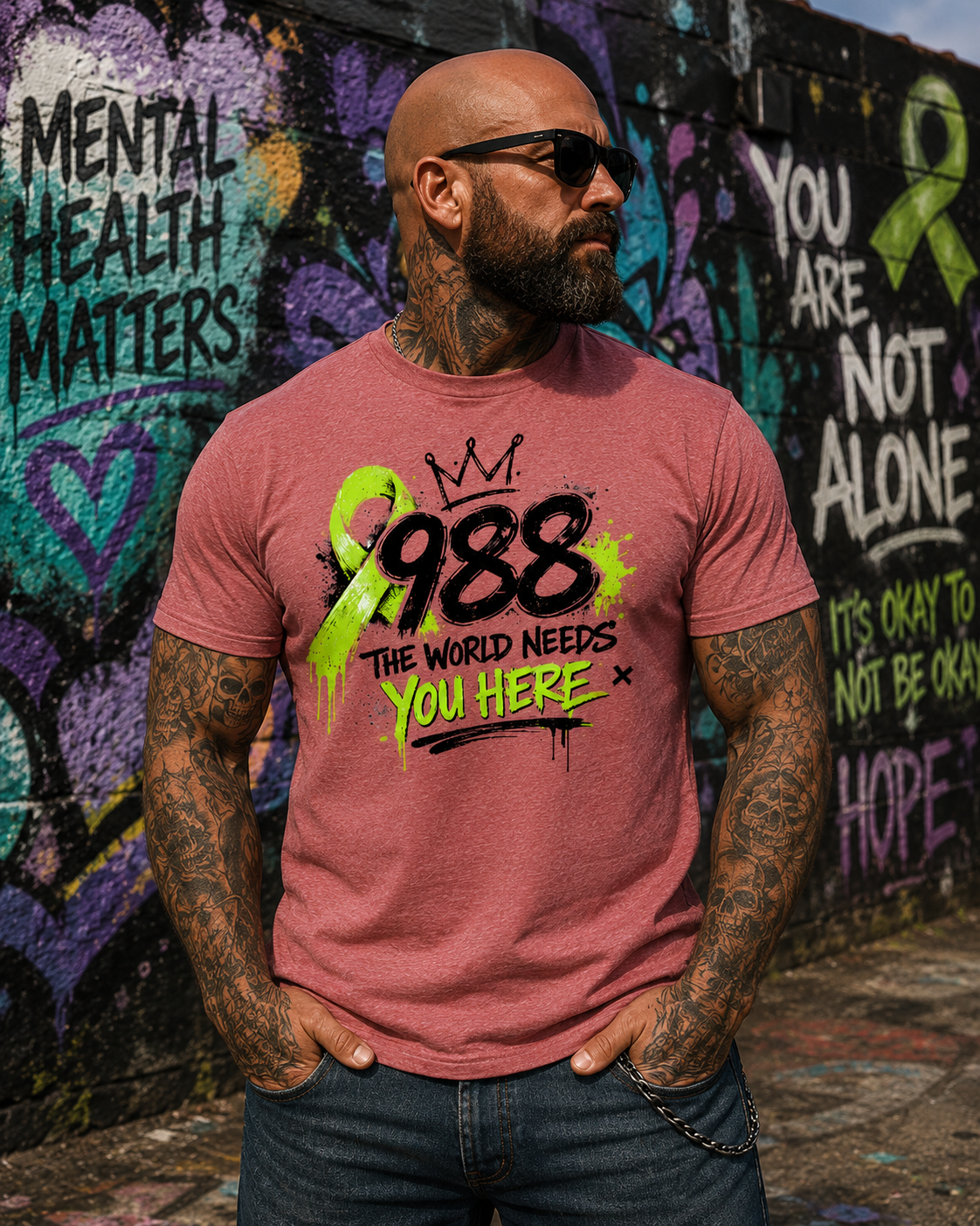 988 Suicide Awareness T-Shirt
