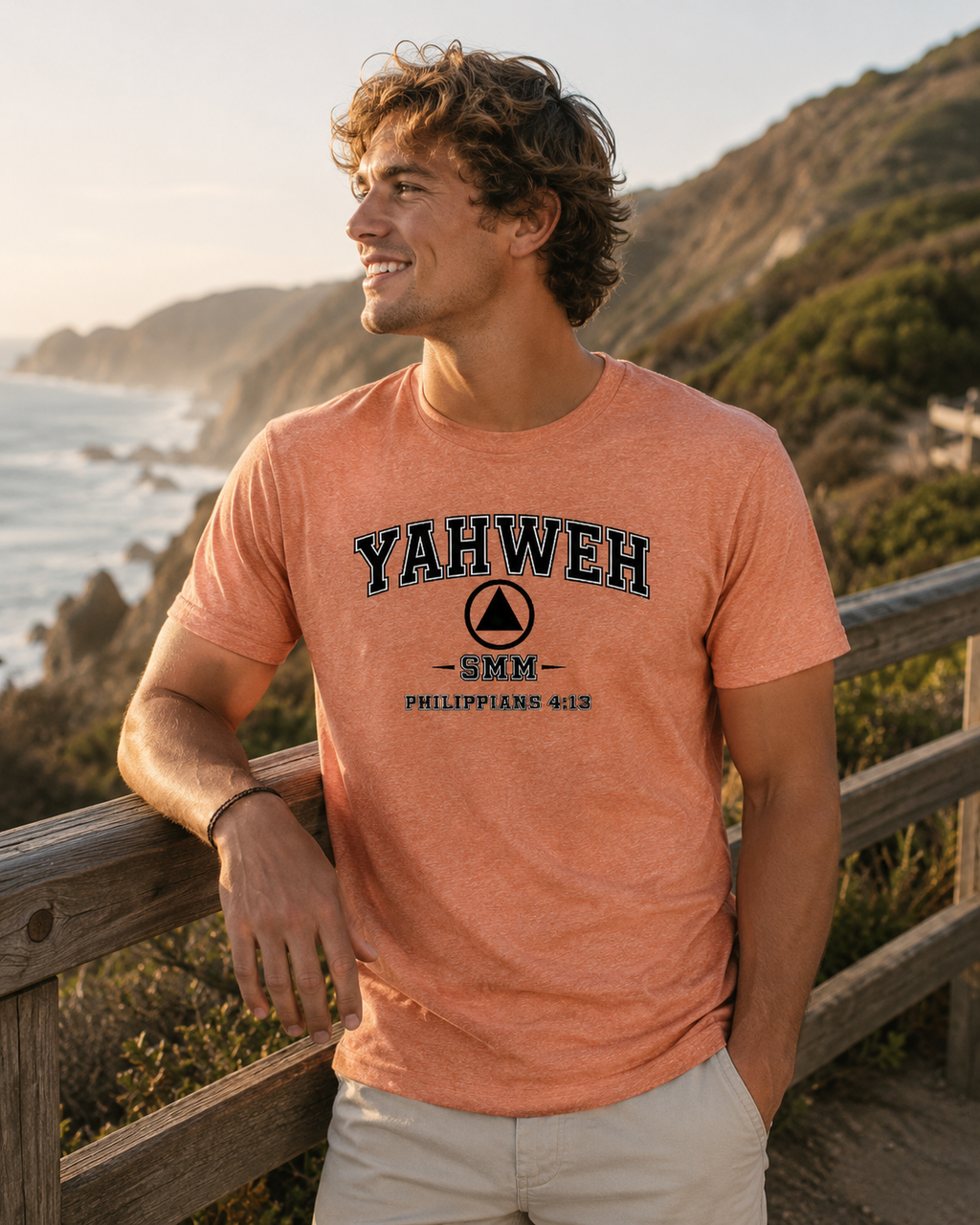 Yahweh Philippians 4:13 Sobriety T-Shirt