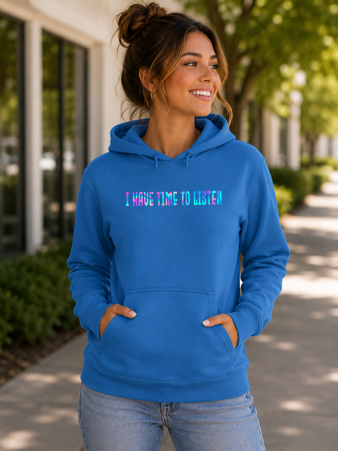 Suicide Awareness "I have time to listen" Hoodie