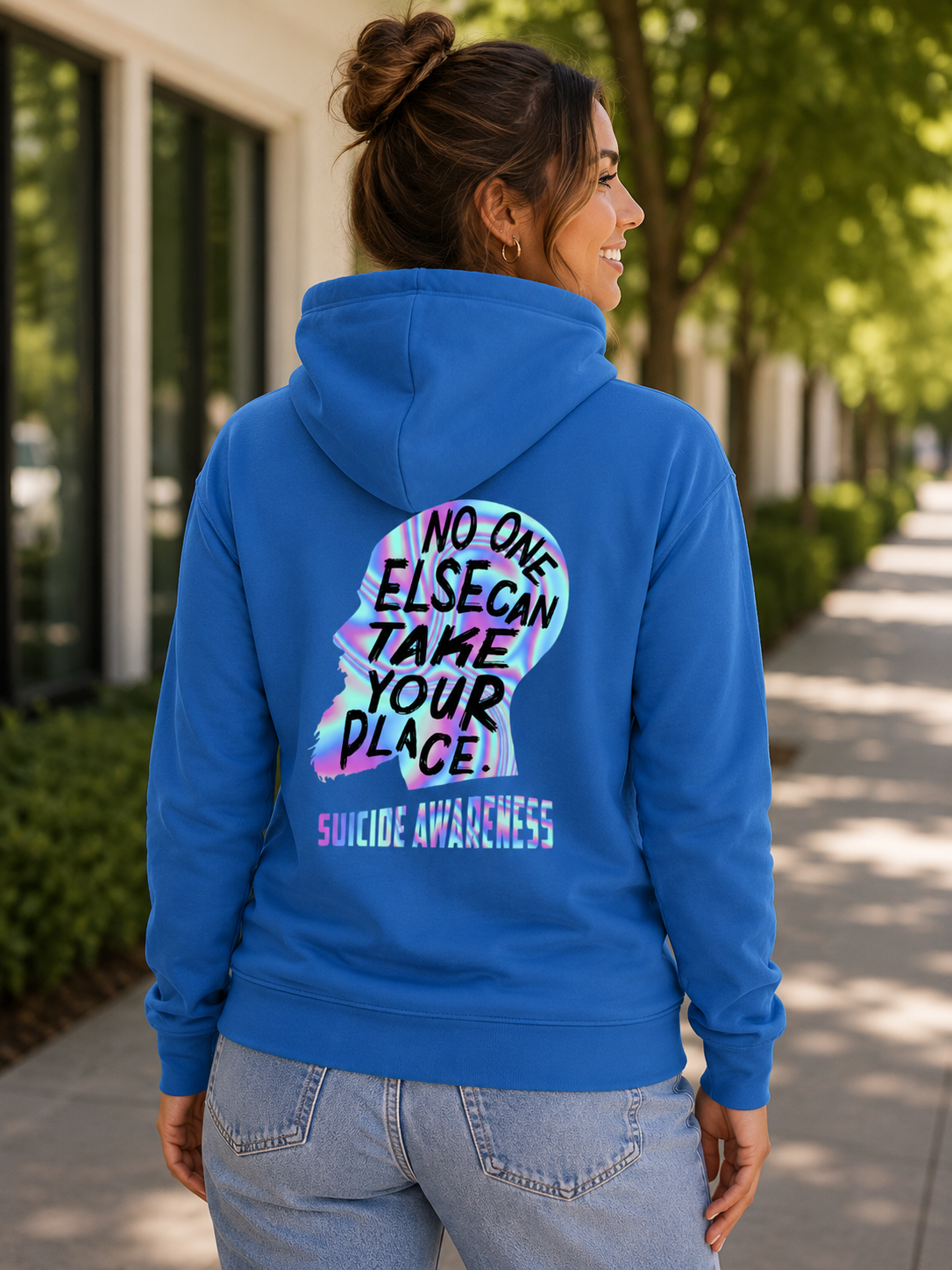 Suicide Awareness "I have time to listen" Hoodie