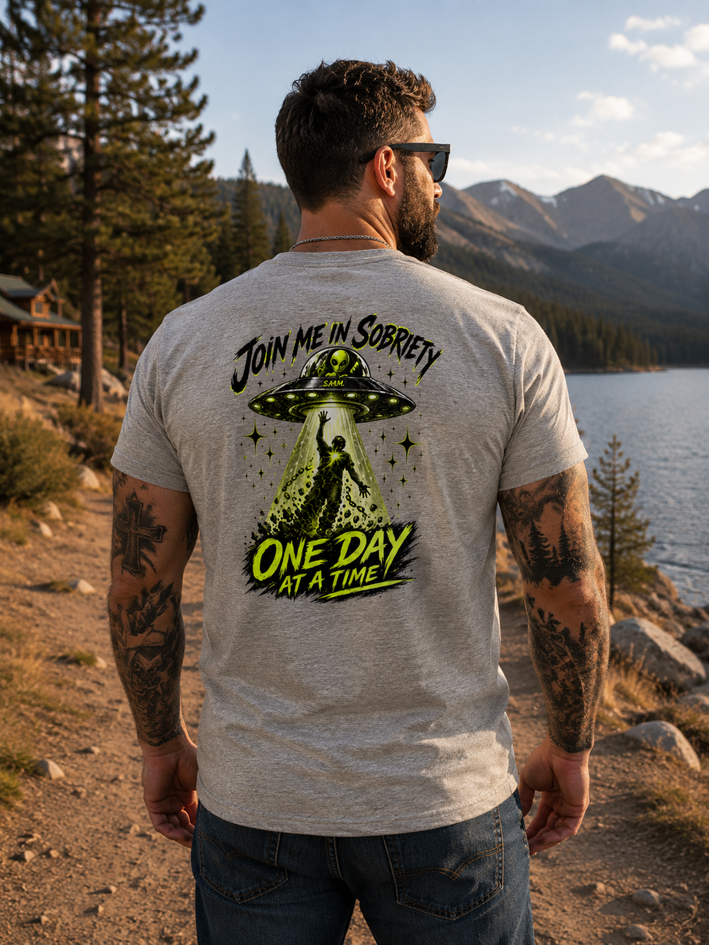 Alien Join Me In Sobriety T-Shirt