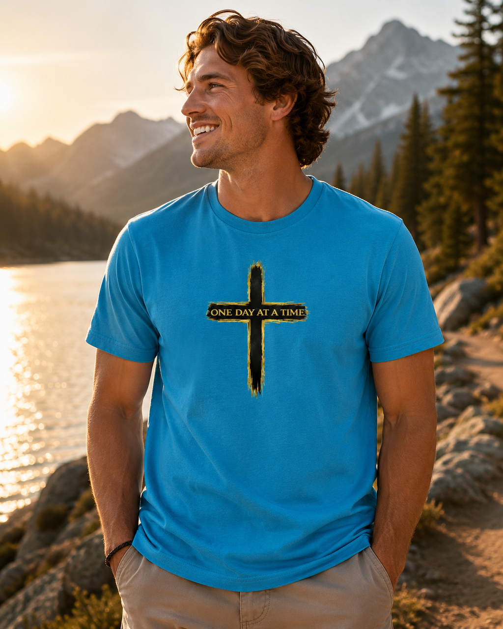 He Pulled Me Out Sobriety T-Shirt
