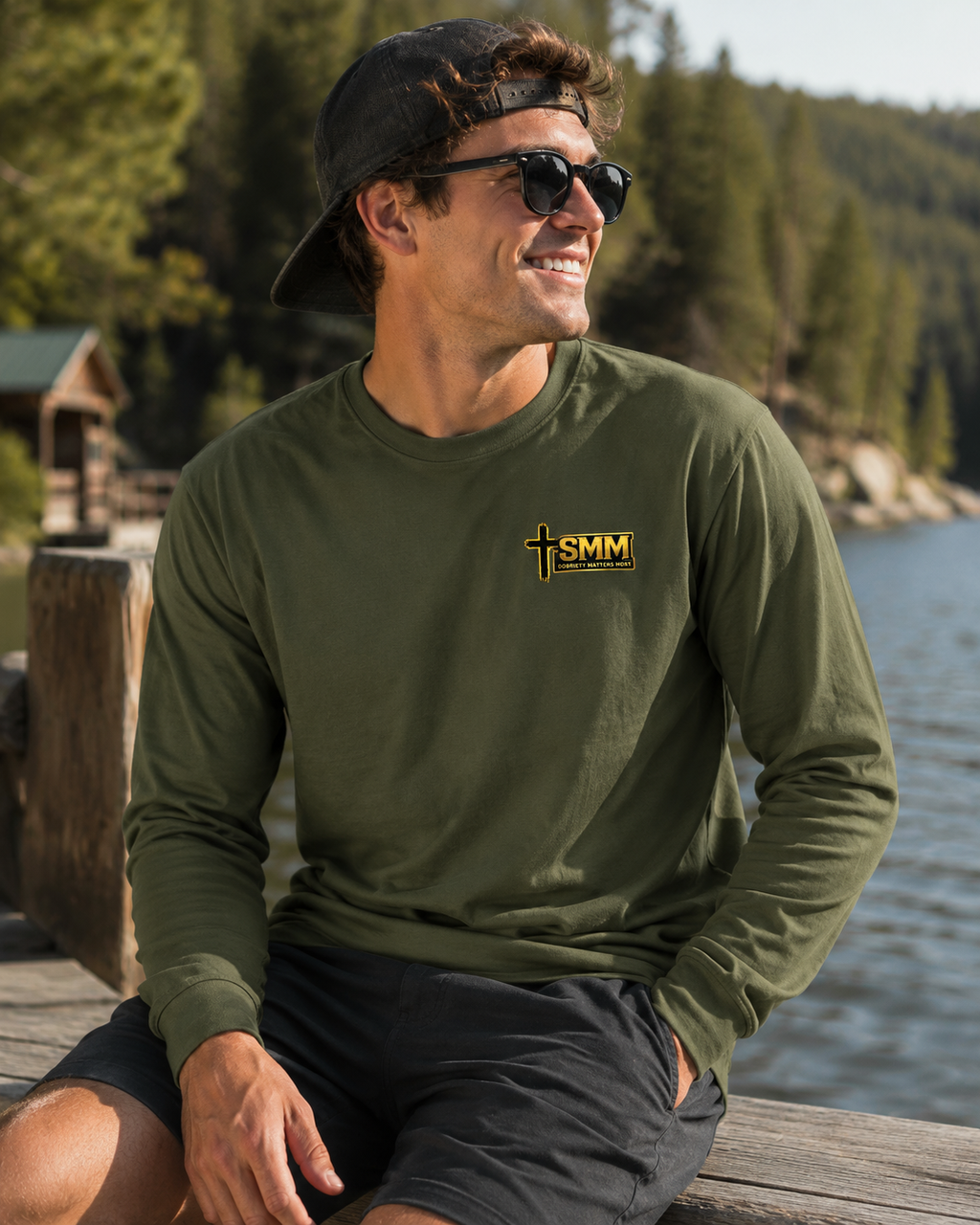 Sober Grace Of God Long Sleeve Sobriety T-Shirt