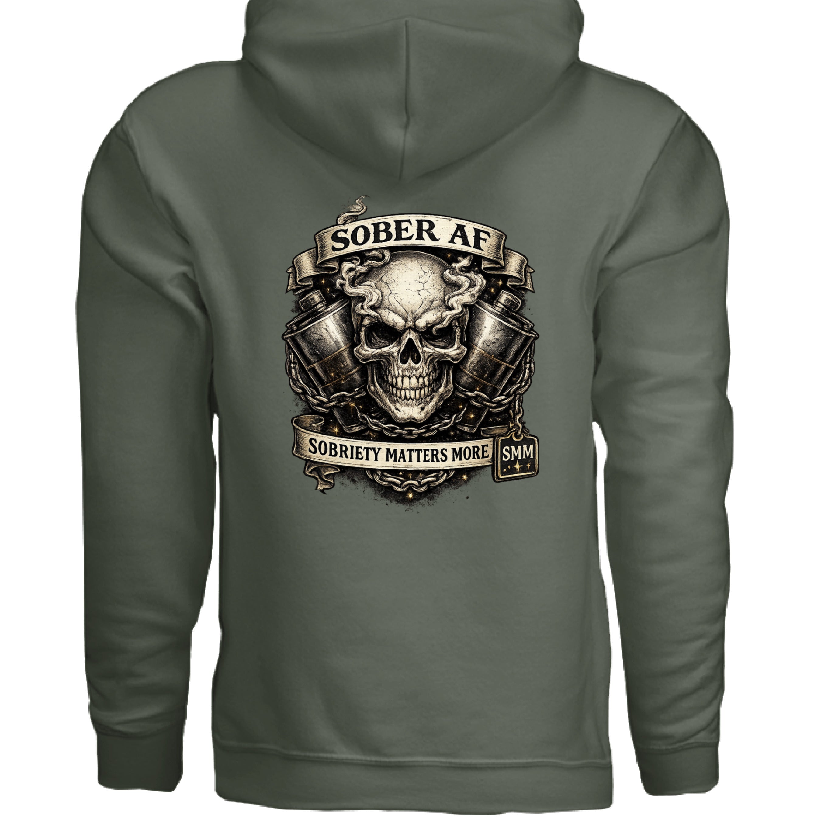 MILITARY GREEN - BACK