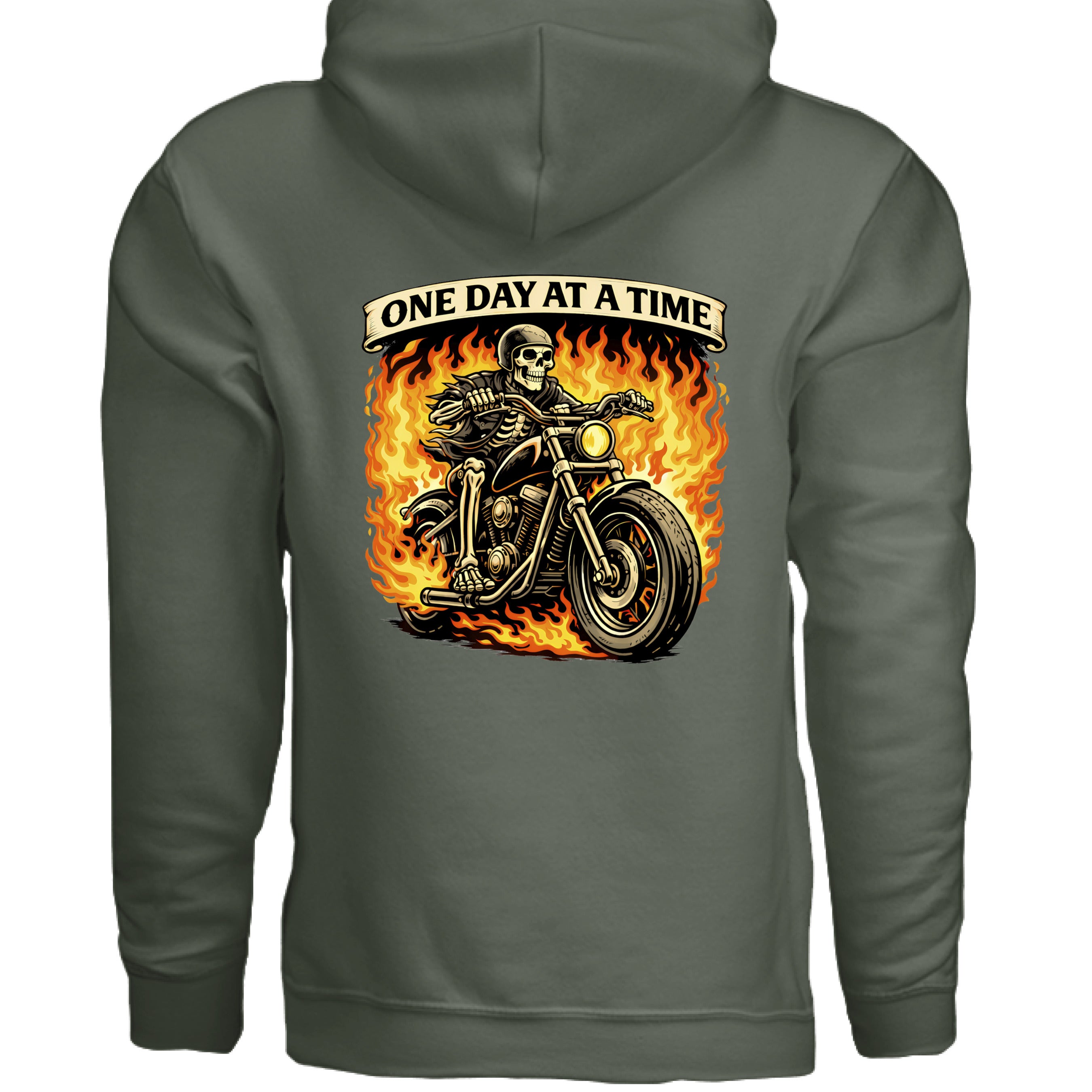 MILITARY GREEN - BACK