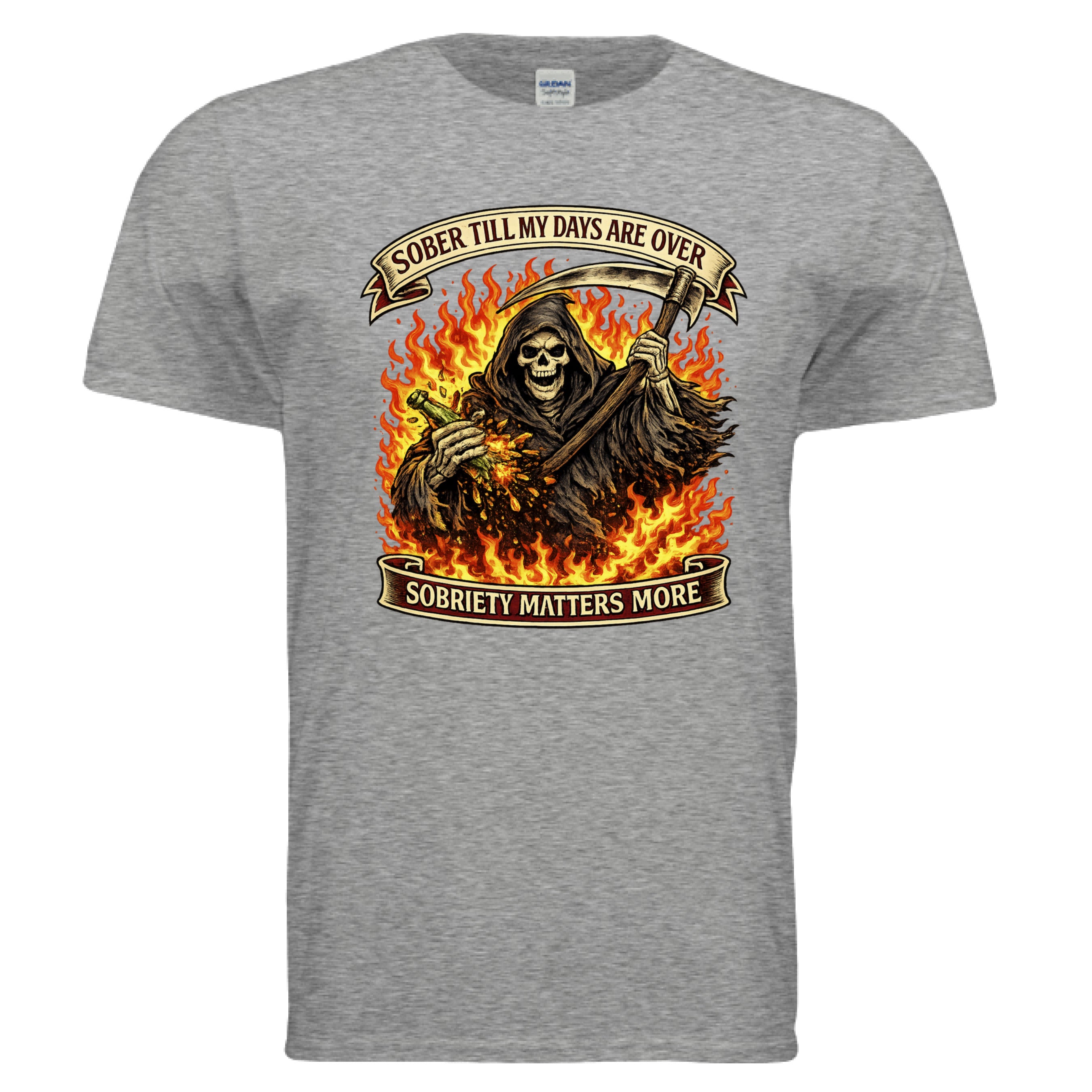 GRAPHITE HEATHER - FRONT