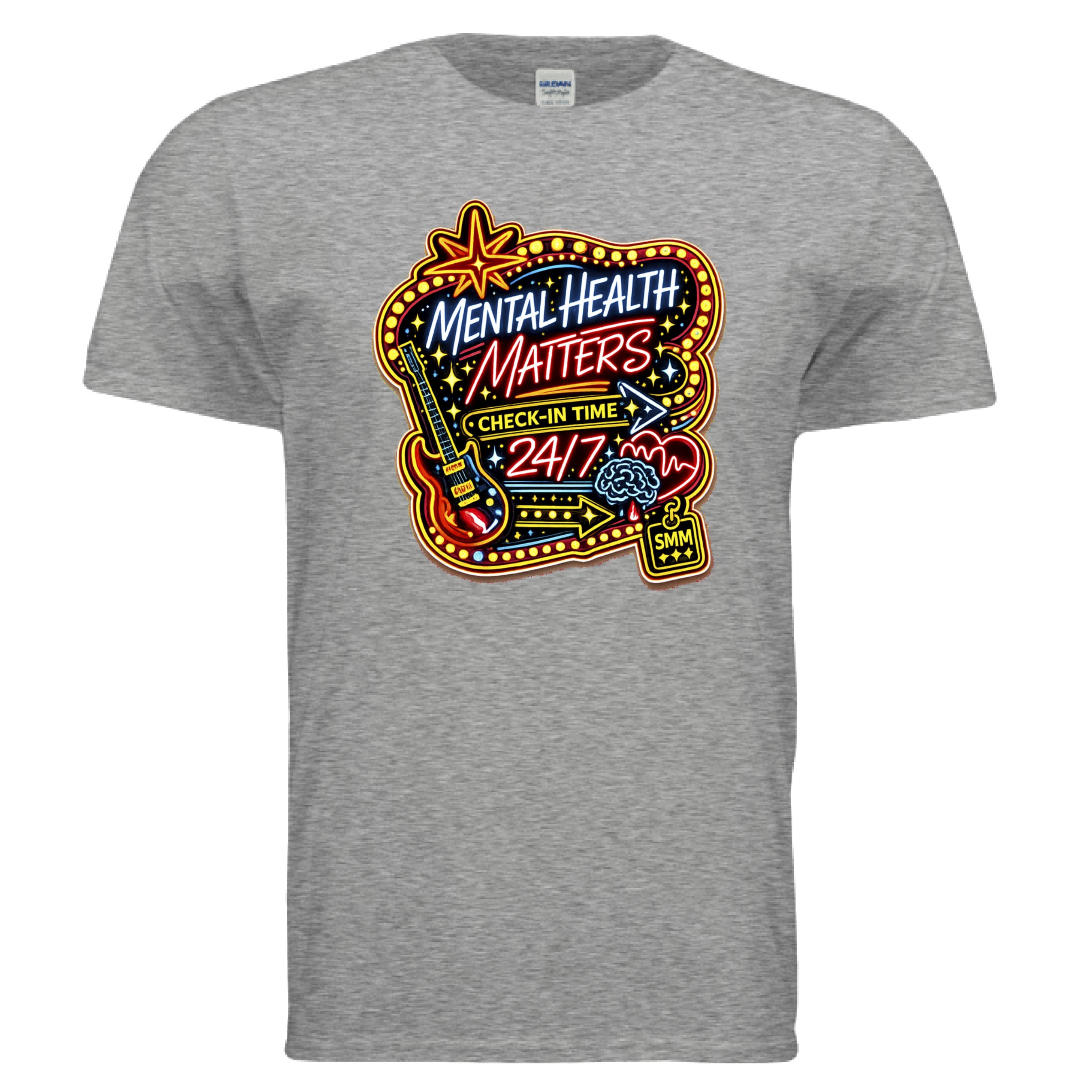 GRAPHITE HEATHER - FRONT