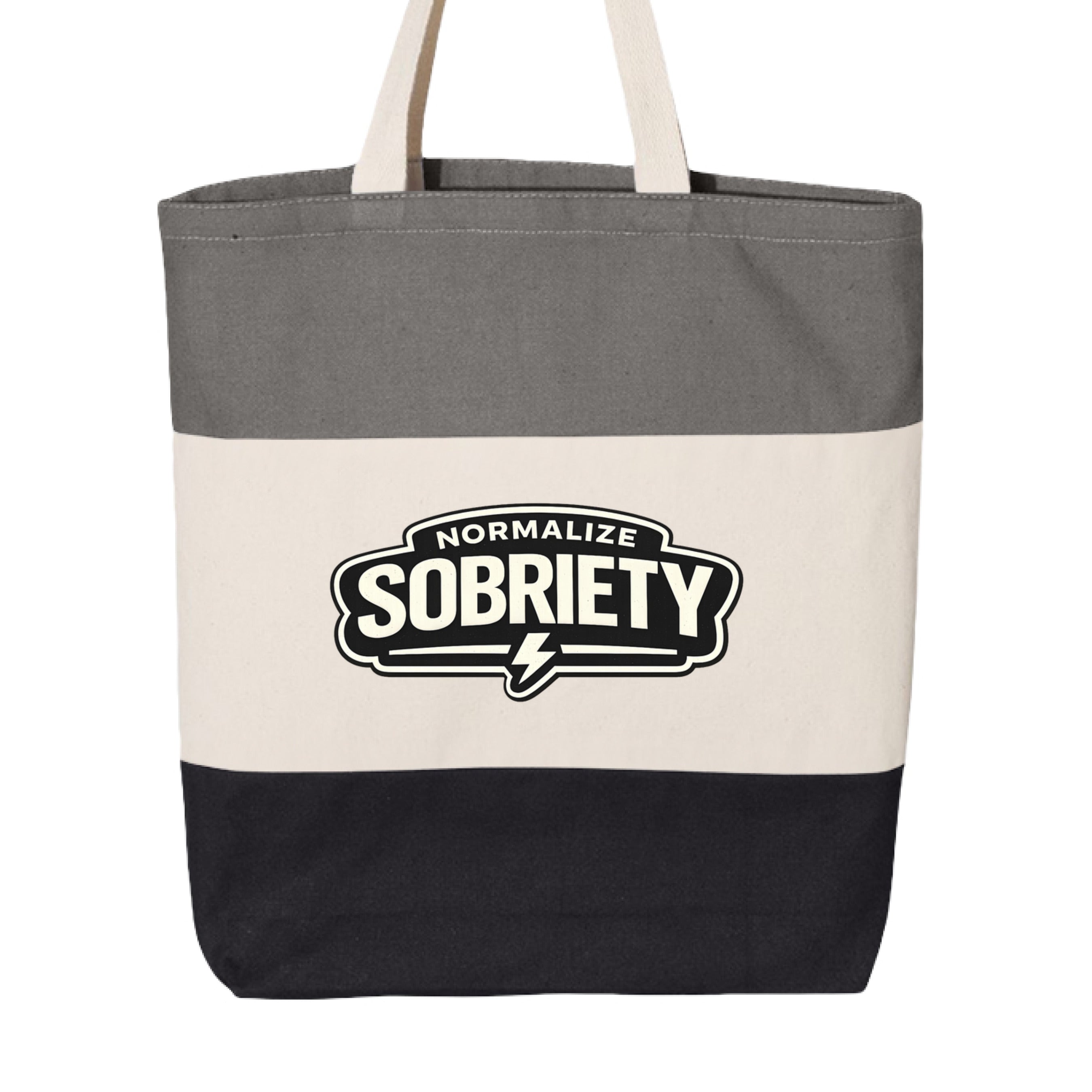 Black/ Natural/ Light Grey - FRONT