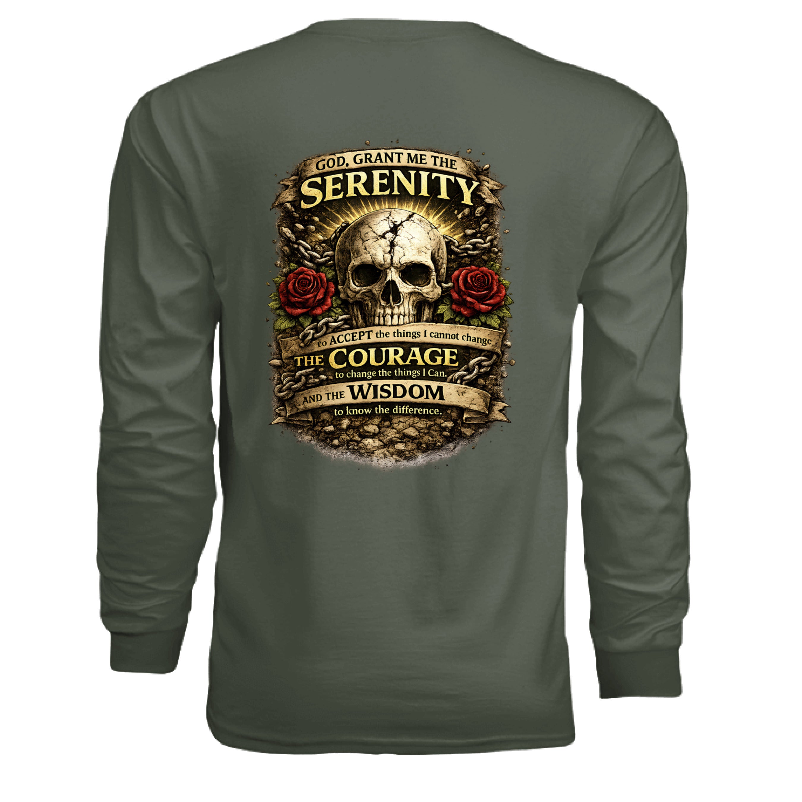 MILITARY GREEN - BACK