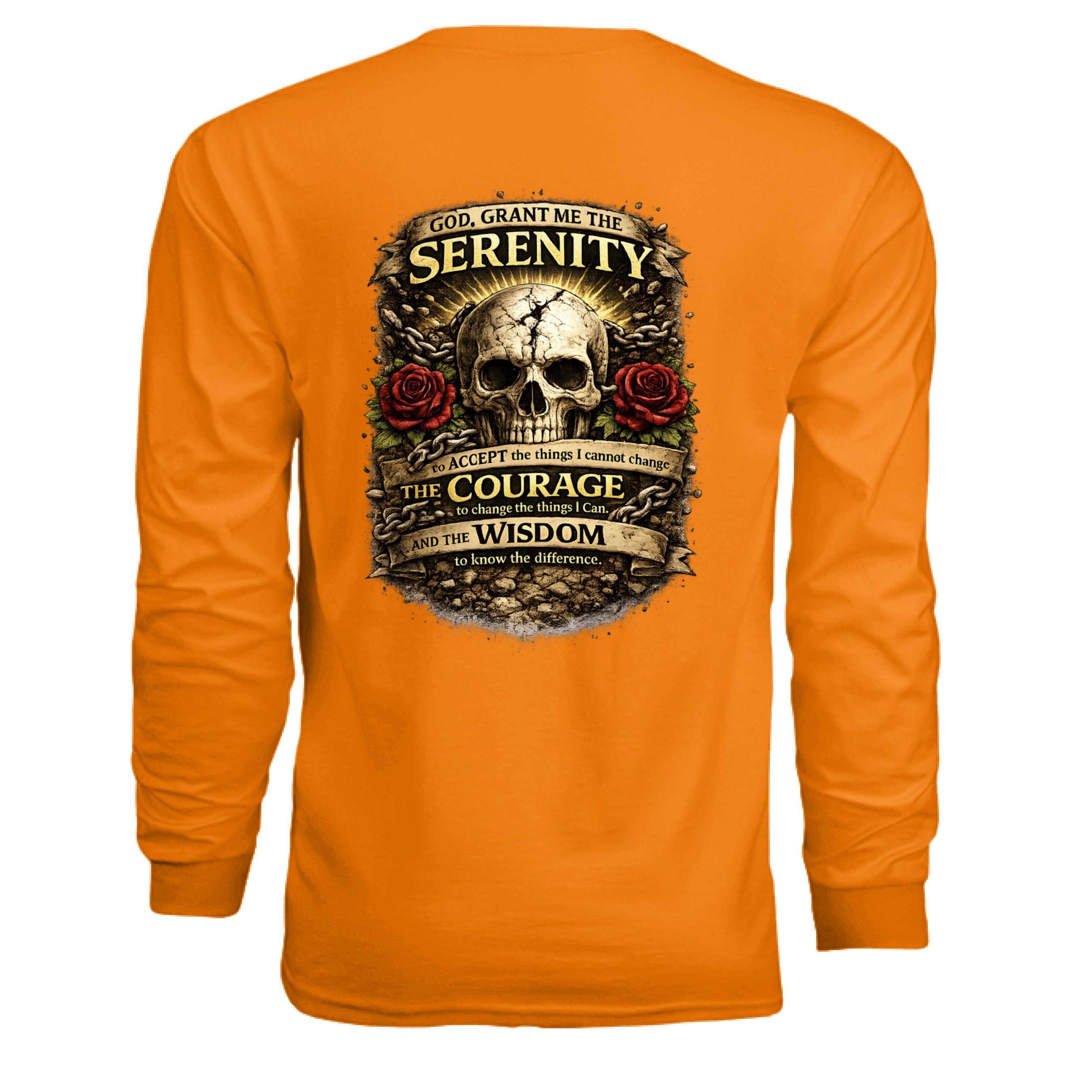 SAFETY ORANGE - BACK