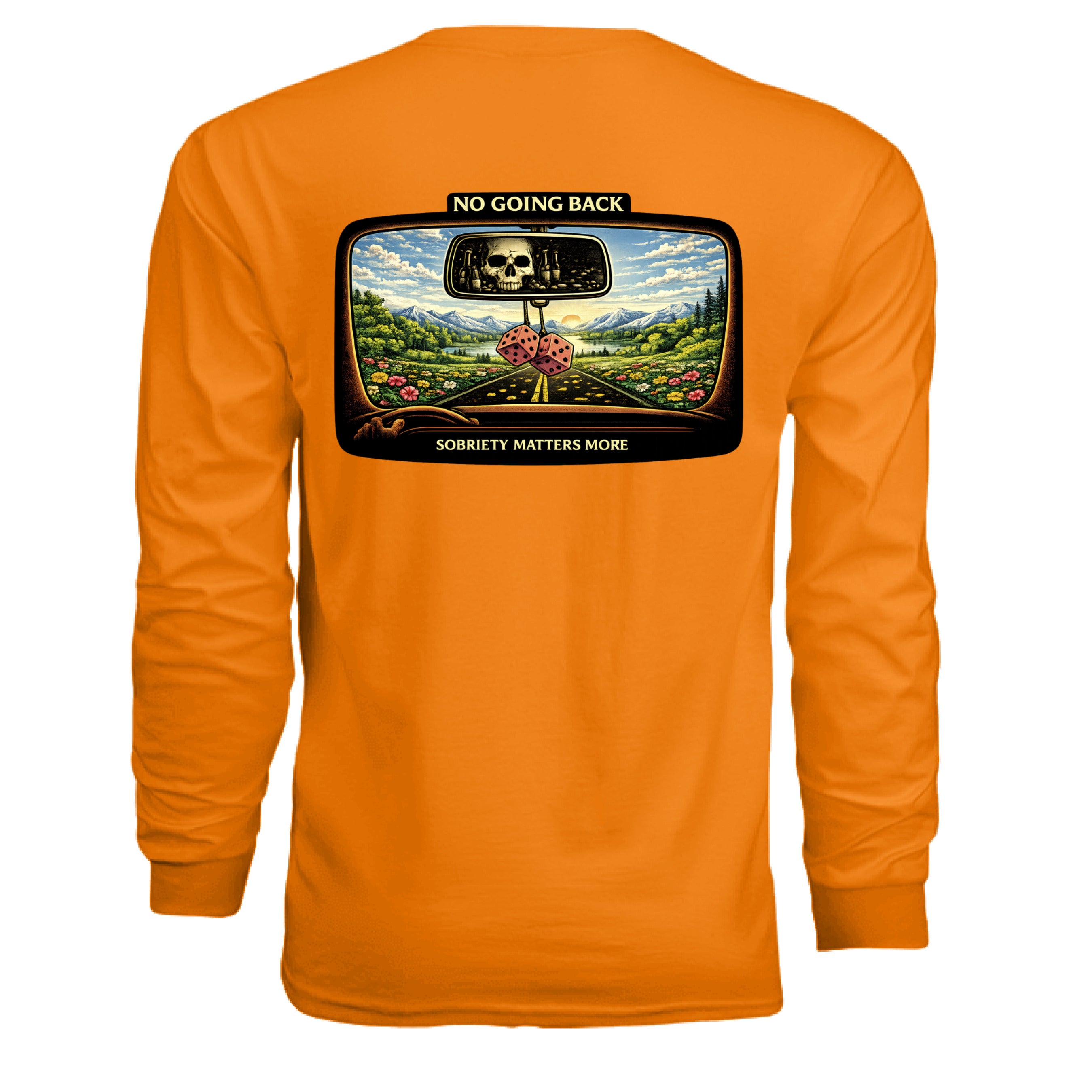 SAFETY ORANGE - BACK