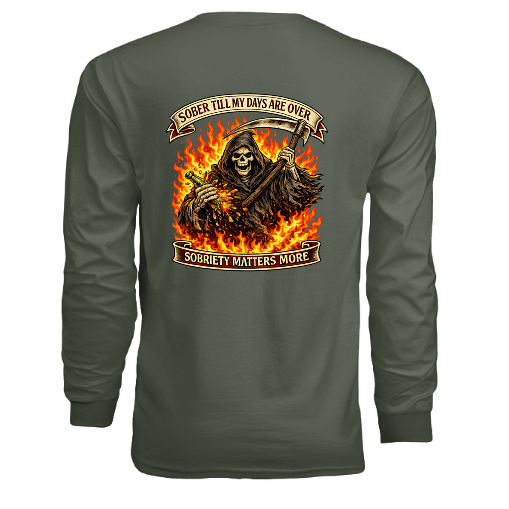 MILITARY GREEN - BACK