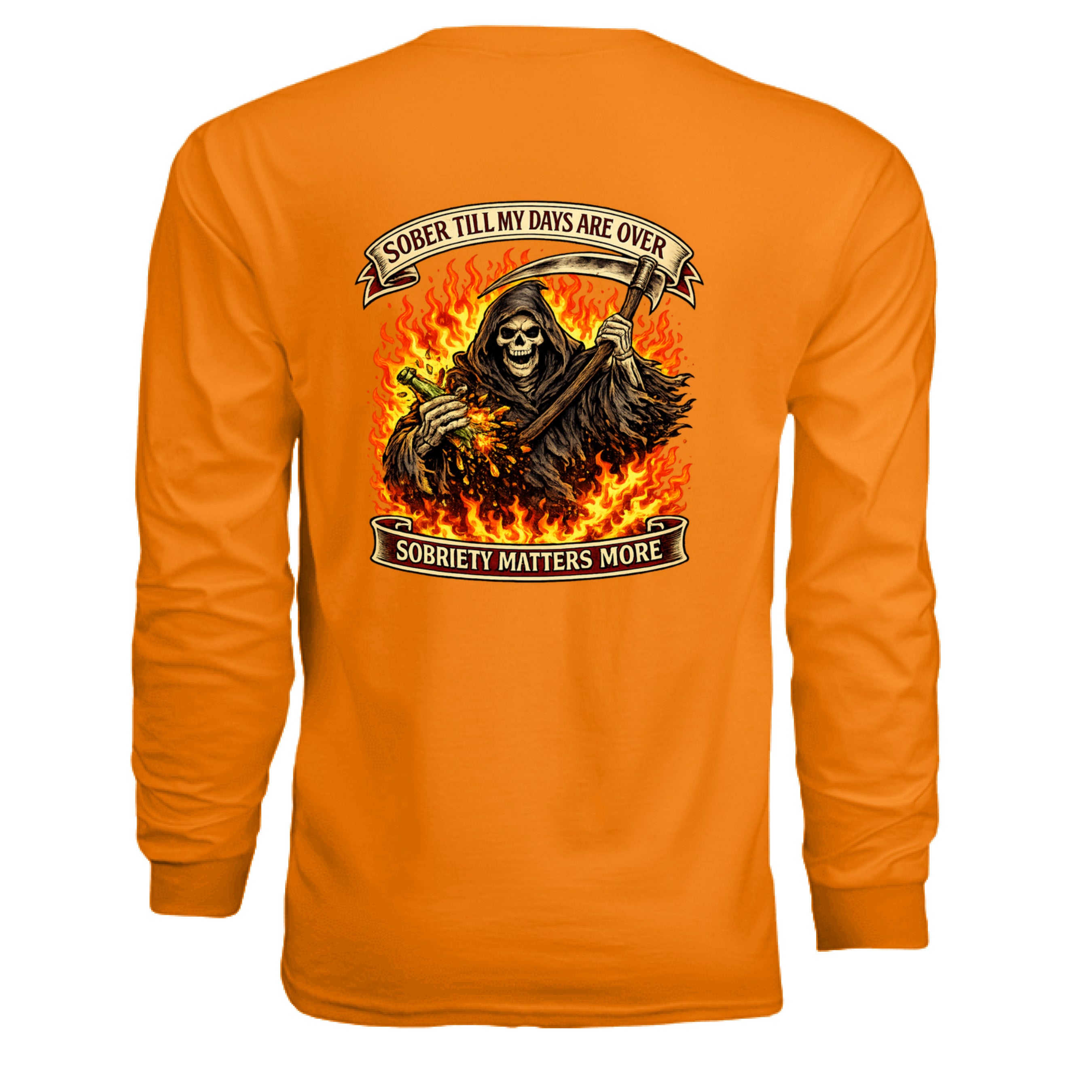 SAFETY ORANGE - BACK