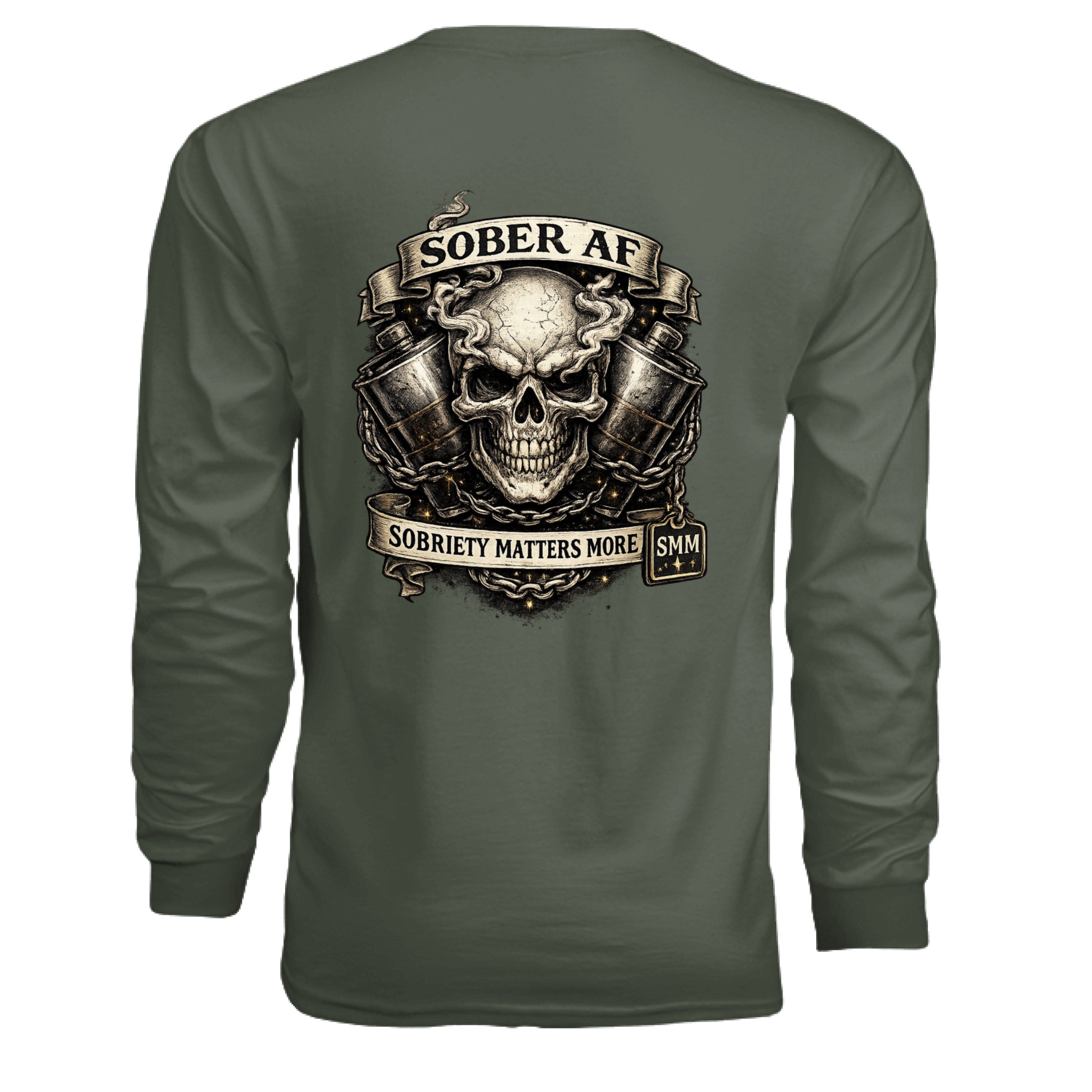 MILITARY GREEN - BACK
