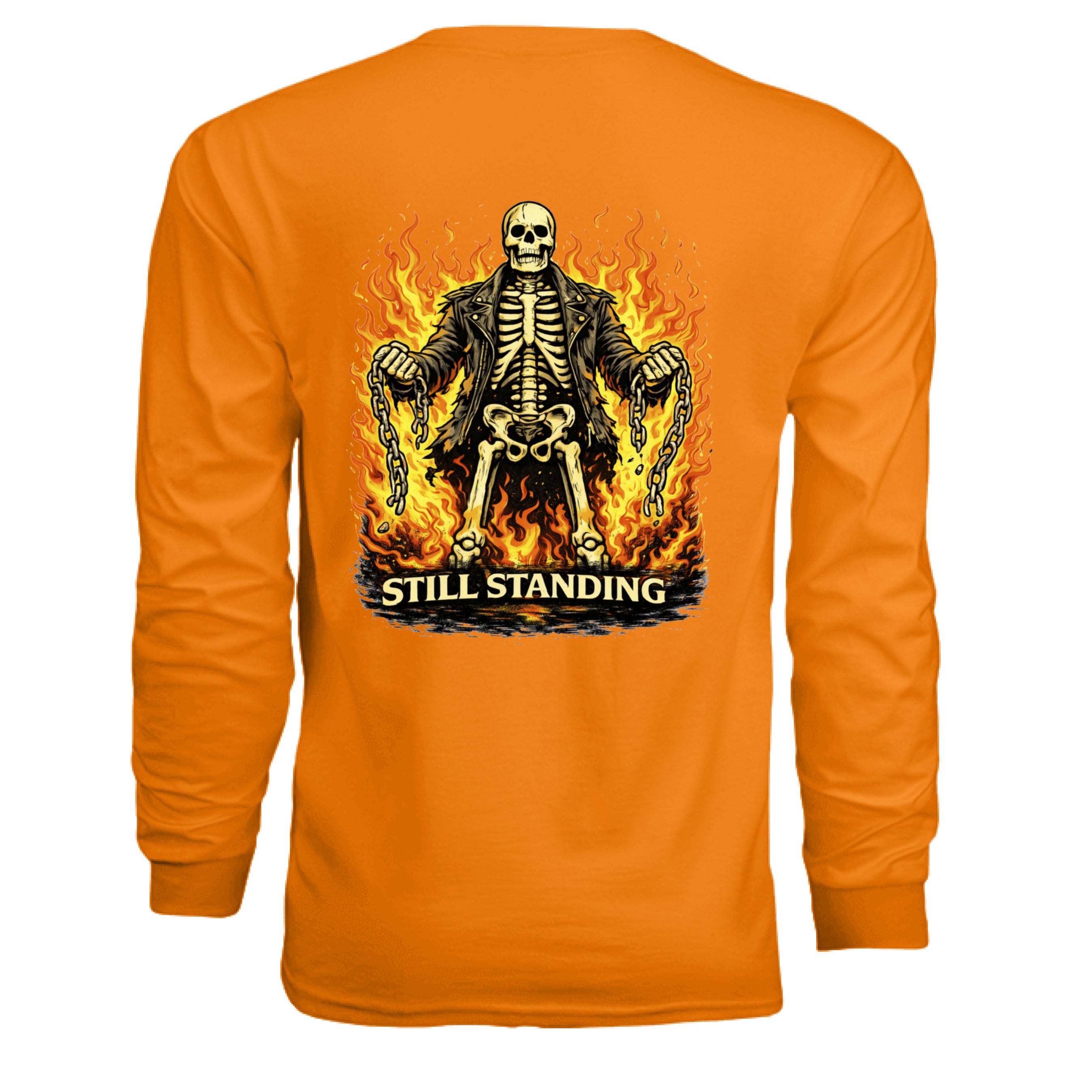 SAFETY ORANGE - BACK