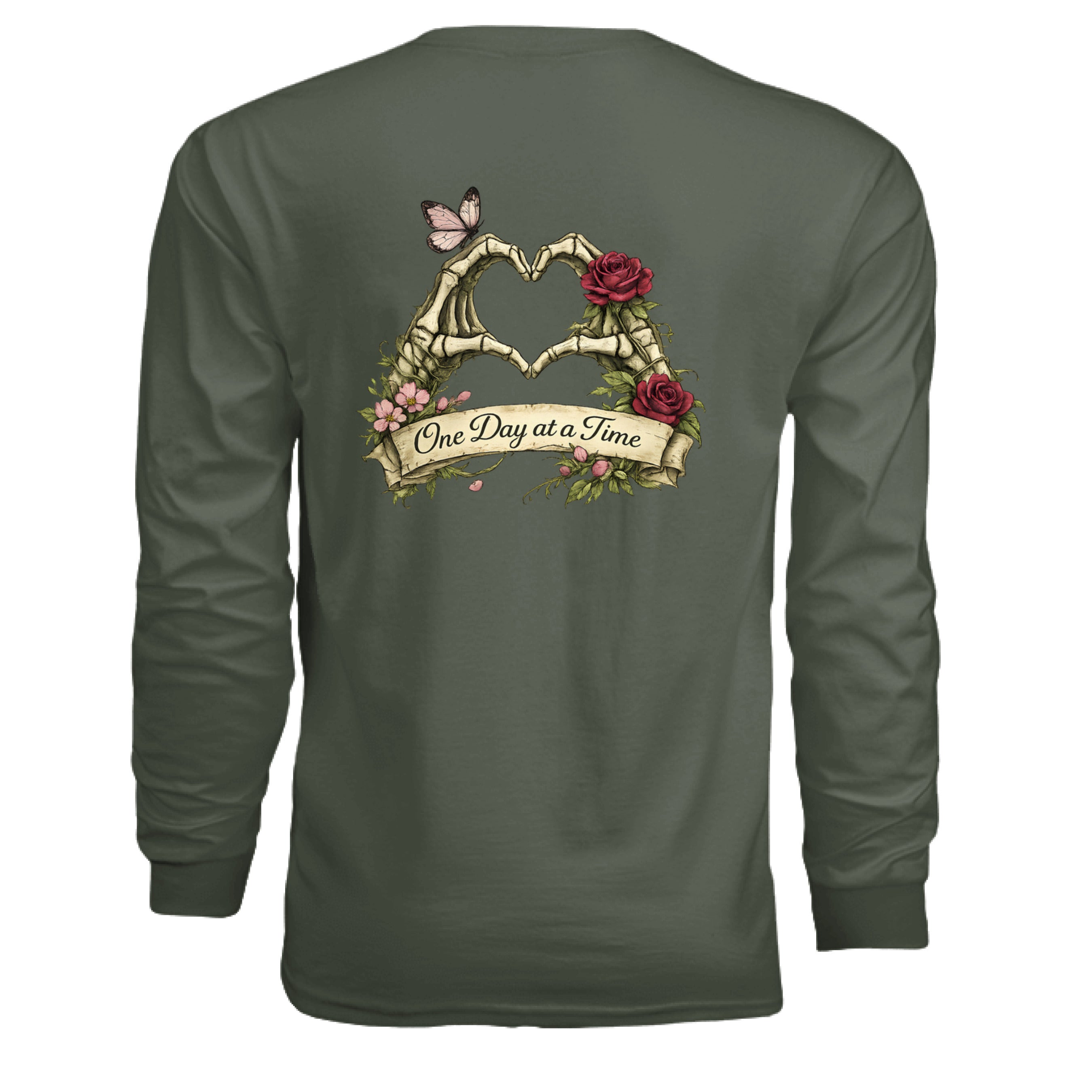 MILITARY GREEN - BACK