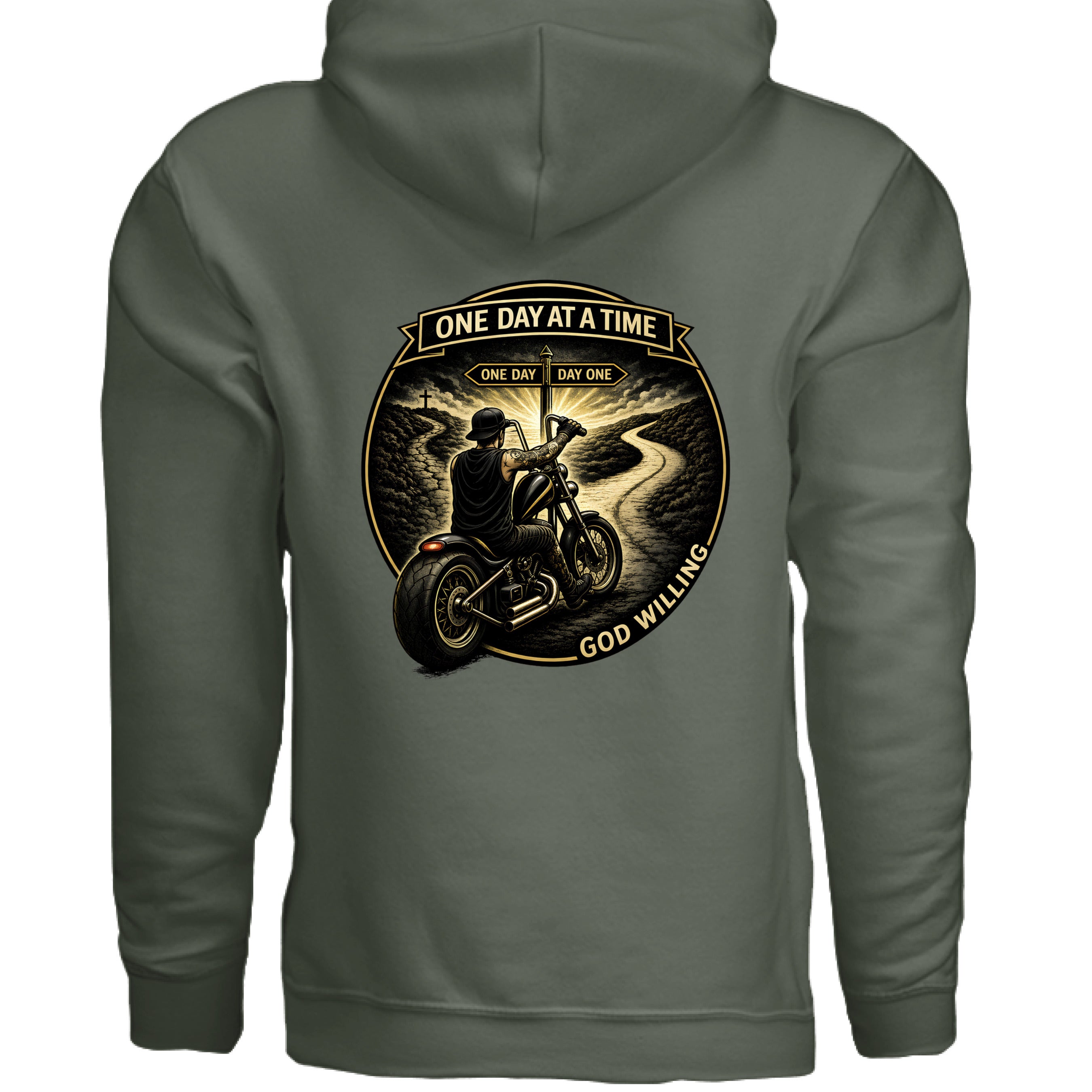 MILITARY GREEN - BACK
