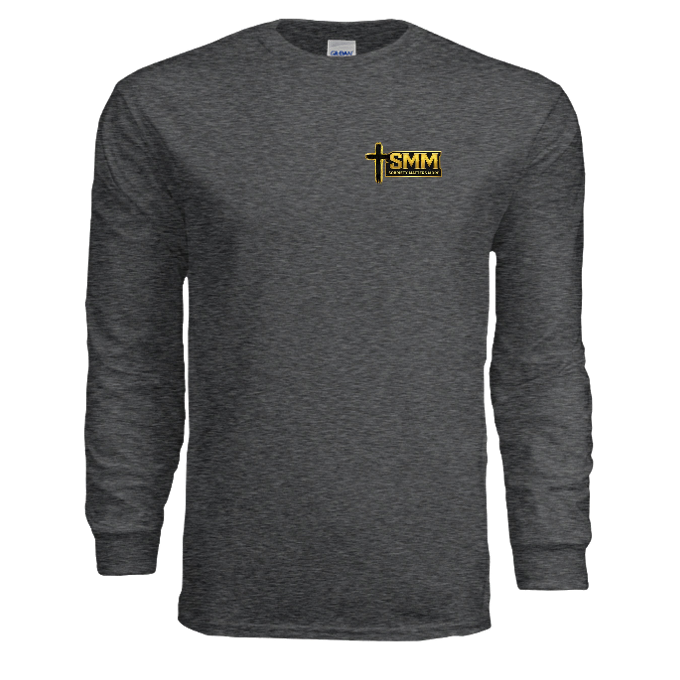 DARK HEATHER - G240 - FRONT