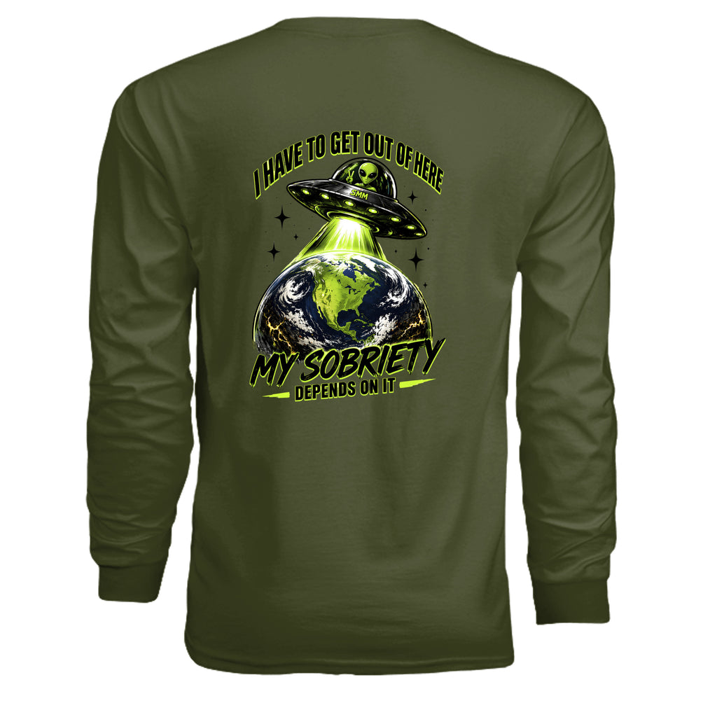 MILITARY GREEN - G240 - BACK