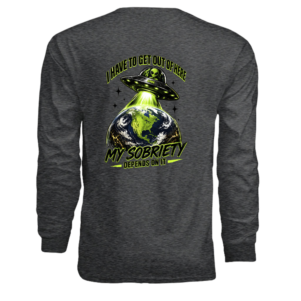 DARK HEATHER - G240 - BACK