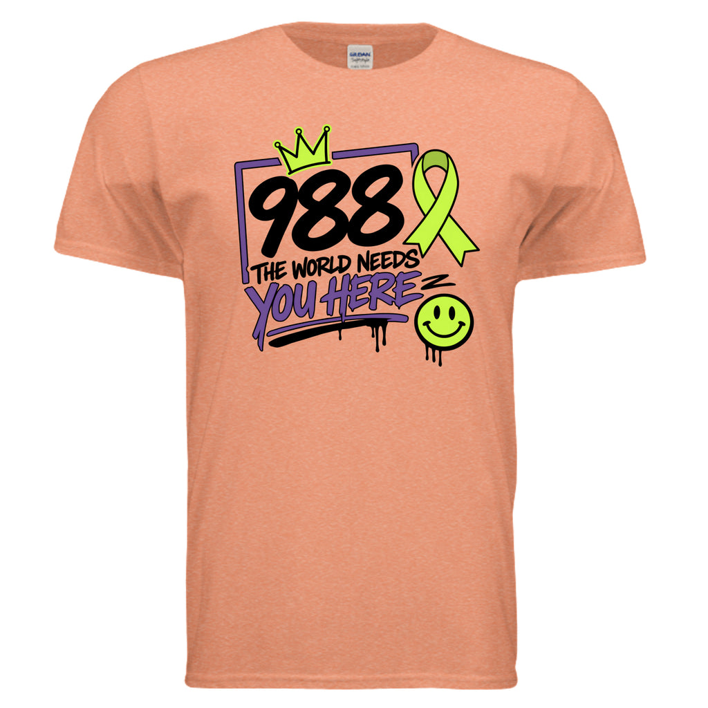 HEATHER ORANGE - G640 - FRONT