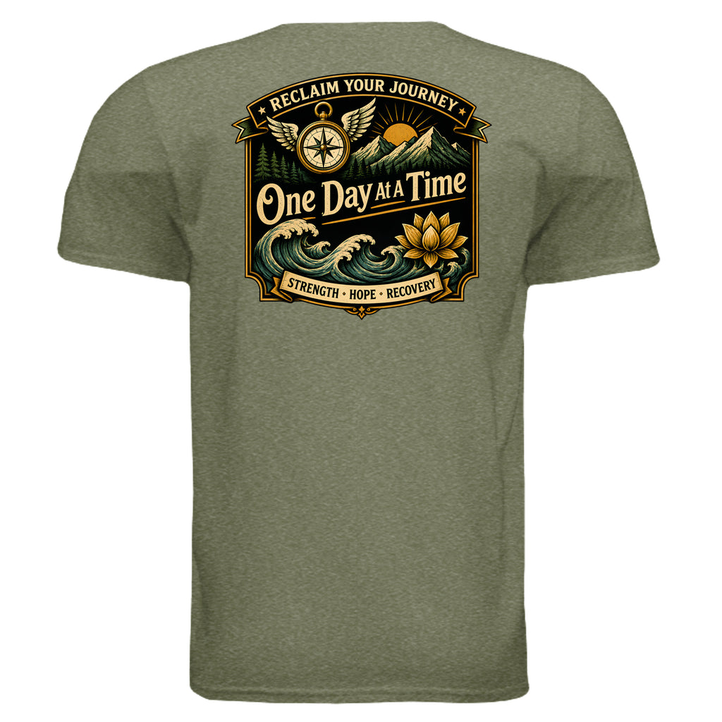 HEATHER MILITARY GREEN - G640 - BACK